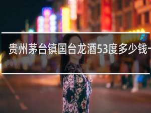 贵州茅台镇国台龙酒53度多少钱一瓶