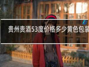 贵州贵酒53度价格多少黄色包装的