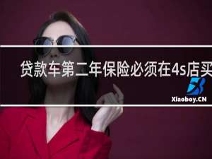 贷款车第二年保险必须在4s店买吗