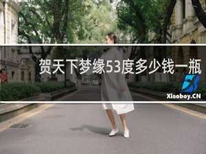 贺天下梦缘53度多少钱一瓶