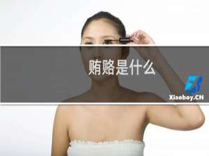 贿赂是什么（贿赂是什么意思啊）