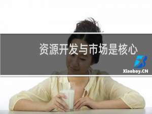 资源开发与市场是核心