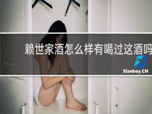 赖世家酒怎么样有喝过这酒吗