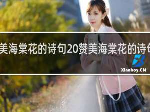 赞美海棠花的诗句 赞美海棠花的诗句有哪些