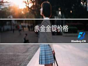 赤金金锭价格