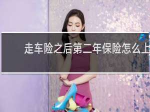 走车险之后第二年保险怎么上