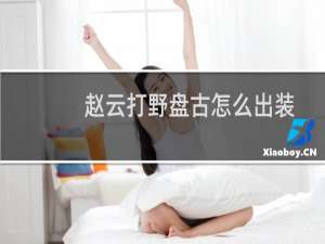 赵云打野盘古怎么出装