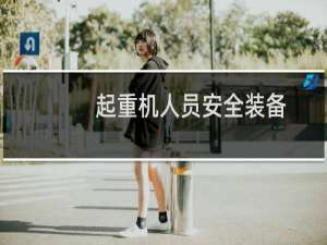 起重机人员安全装备