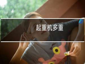 起重机多重