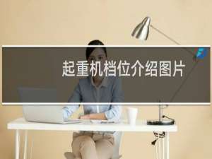 起重机档位介绍图片