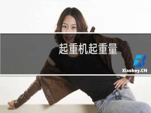 起重机起重量