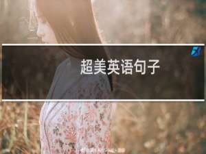 超美英语句子