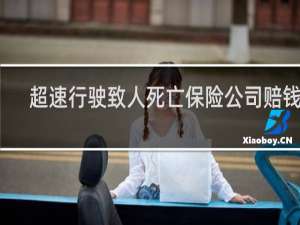 超速行驶致人死亡保险公司赔钱吗