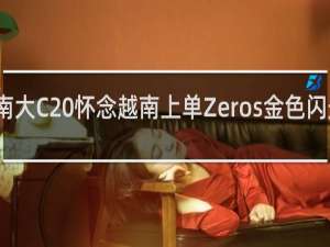 越南大C 怀念越南上单Zeros金色闪光什么梗