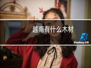 越南有什么木材