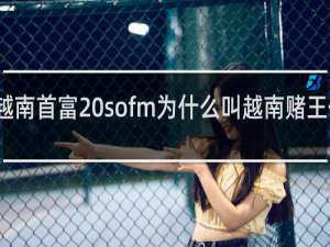 越南首富 sofm为什么叫越南赌王什么梗