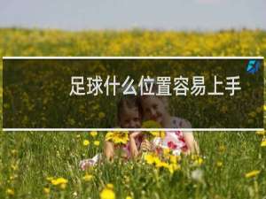 足球什么位置容易上手