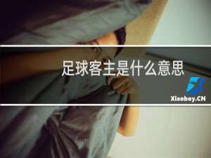 足球客主是什么意思