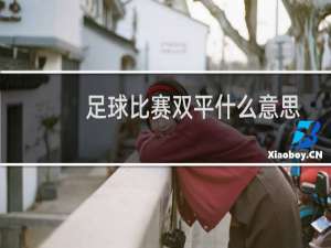 足球比赛双平什么意思
