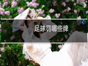 足球罚哪些牌