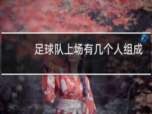 足球队上场有几个人组成