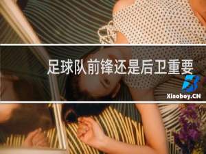 足球队前锋还是后卫重要