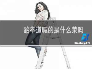 跆拳道喊的是什么菜吗