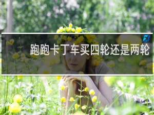 跑跑卡丁车买四轮还是两轮