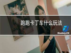 跑跑卡丁车什么玩法