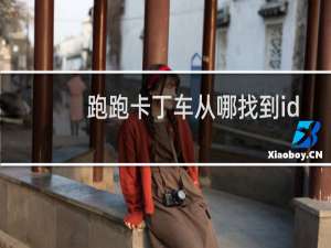 跑跑卡丁车从哪找到id