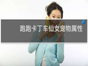 跑跑卡丁车仙女宠物属性