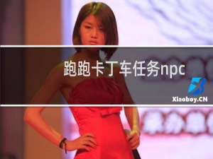 跑跑卡丁车任务npc