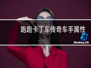 跑跑卡丁车传奇车手属性