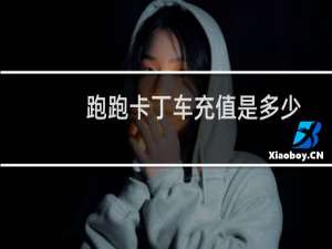 跑跑卡丁车充值是多少