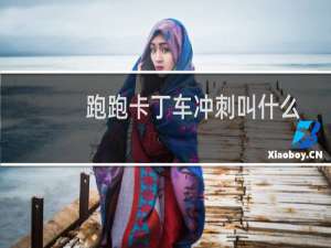 跑跑卡丁车冲刺叫什么