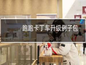 跑跑卡丁车升级例子包
