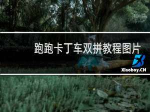 跑跑卡丁车双拼教程图片