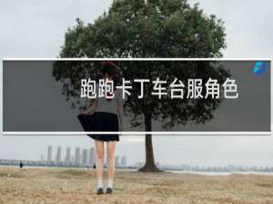 跑跑卡丁车台服角色