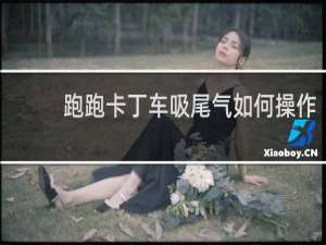 跑跑卡丁车吸尾气如何操作