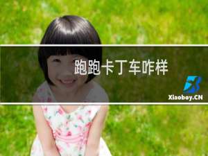跑跑卡丁车咋样