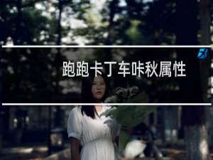 跑跑卡丁车咔秋属性
