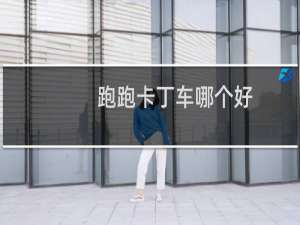 跑跑卡丁车哪个好
