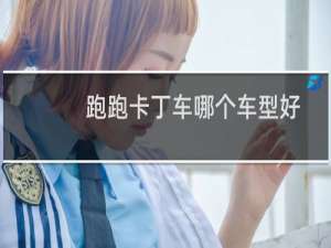 跑跑卡丁车哪个车型好