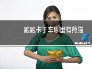 跑跑卡丁车哪里有熊猫