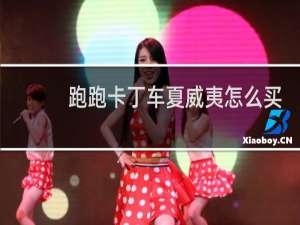 跑跑卡丁车夏威夷怎么买