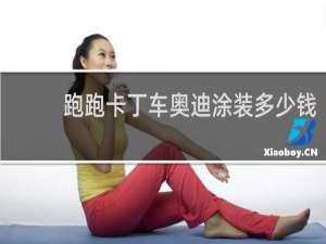 跑跑卡丁车奥迪涂装多少钱