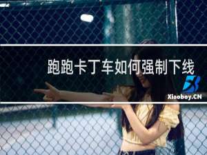 跑跑卡丁车如何强制下线