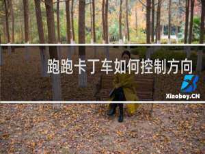 跑跑卡丁车如何控制方向