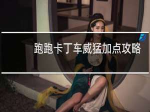 跑跑卡丁车威猛加点攻略