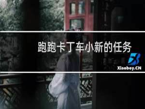 跑跑卡丁车小新的任务